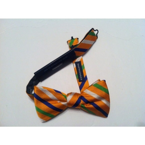 SADDLEBRED MENS NEW BOW TIE - Picture 1 of 6